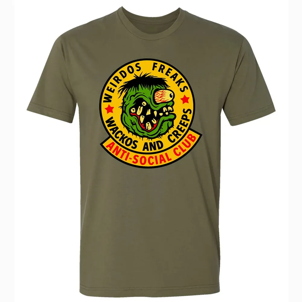 Weirdos Freaks Wackos and Creeps Premium Unisex T-shirt - 5