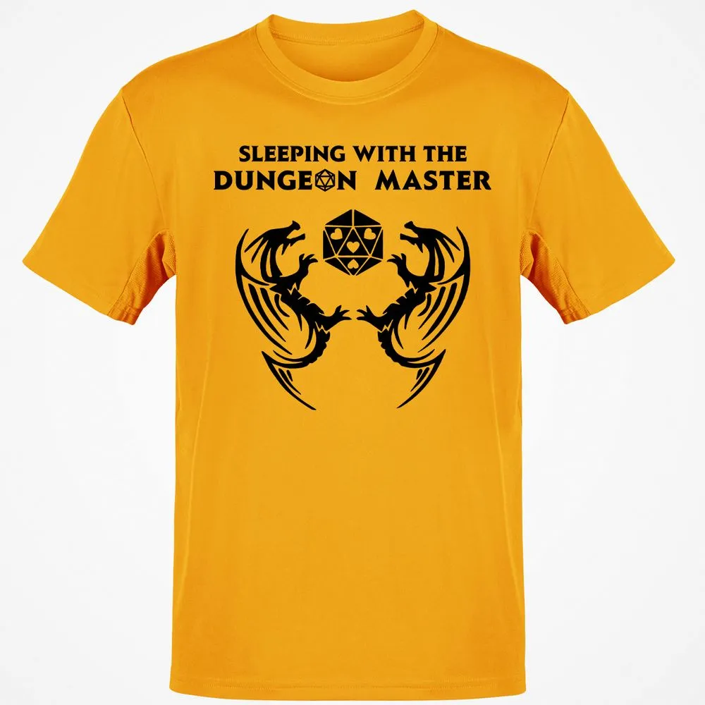 Sleeping With The DM T-Shirt - Gold - 4