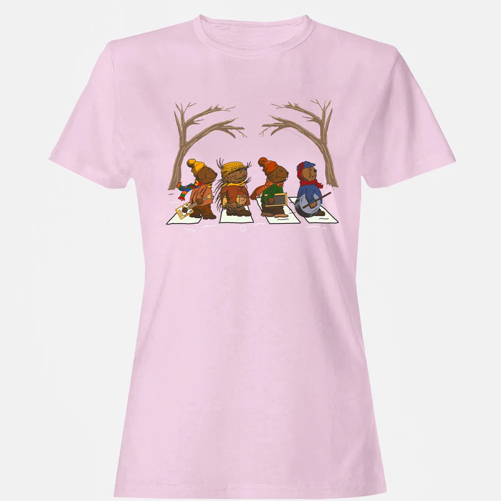 Women's T-shirt - 4PAANAEH - Light Pink - 9