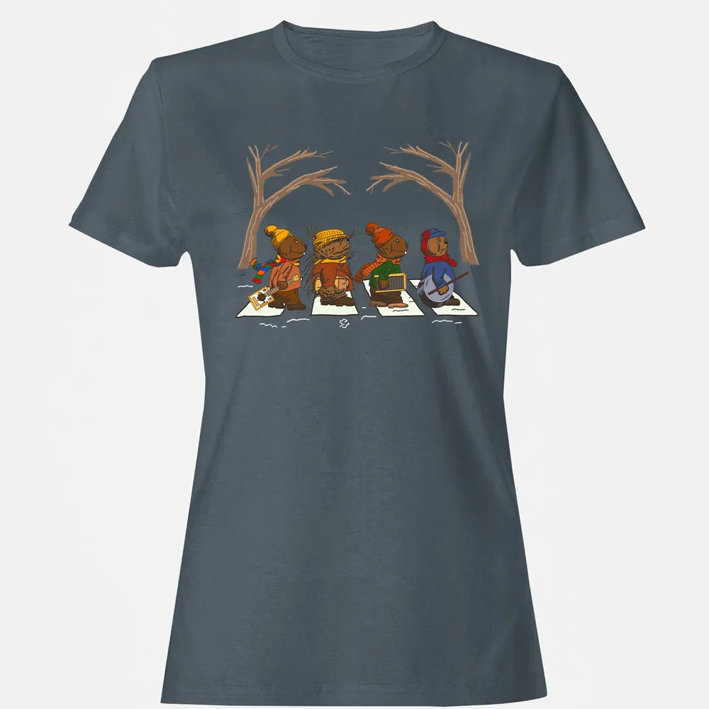 Women's T-shirt - 4PAANAEH - Charcoal - 3