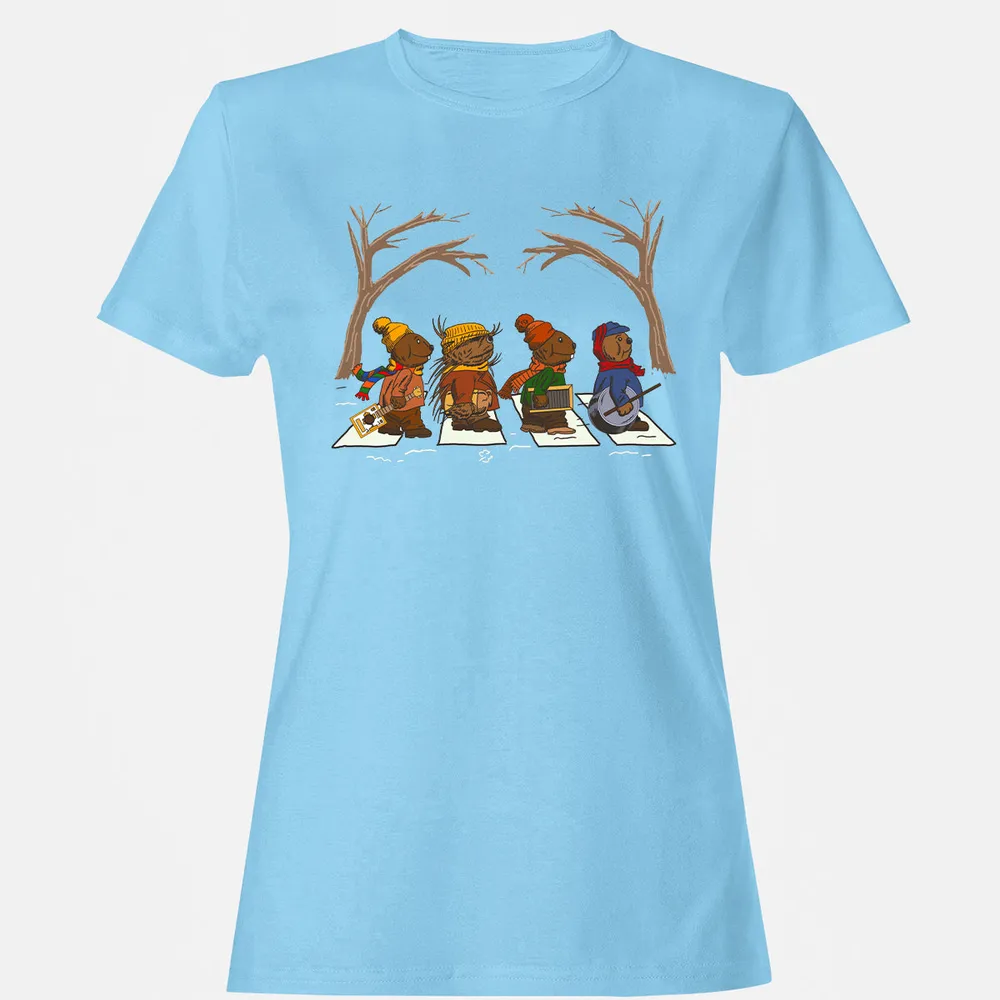 Women's T-shirt - 4PAANAEH - Light Blue - 8