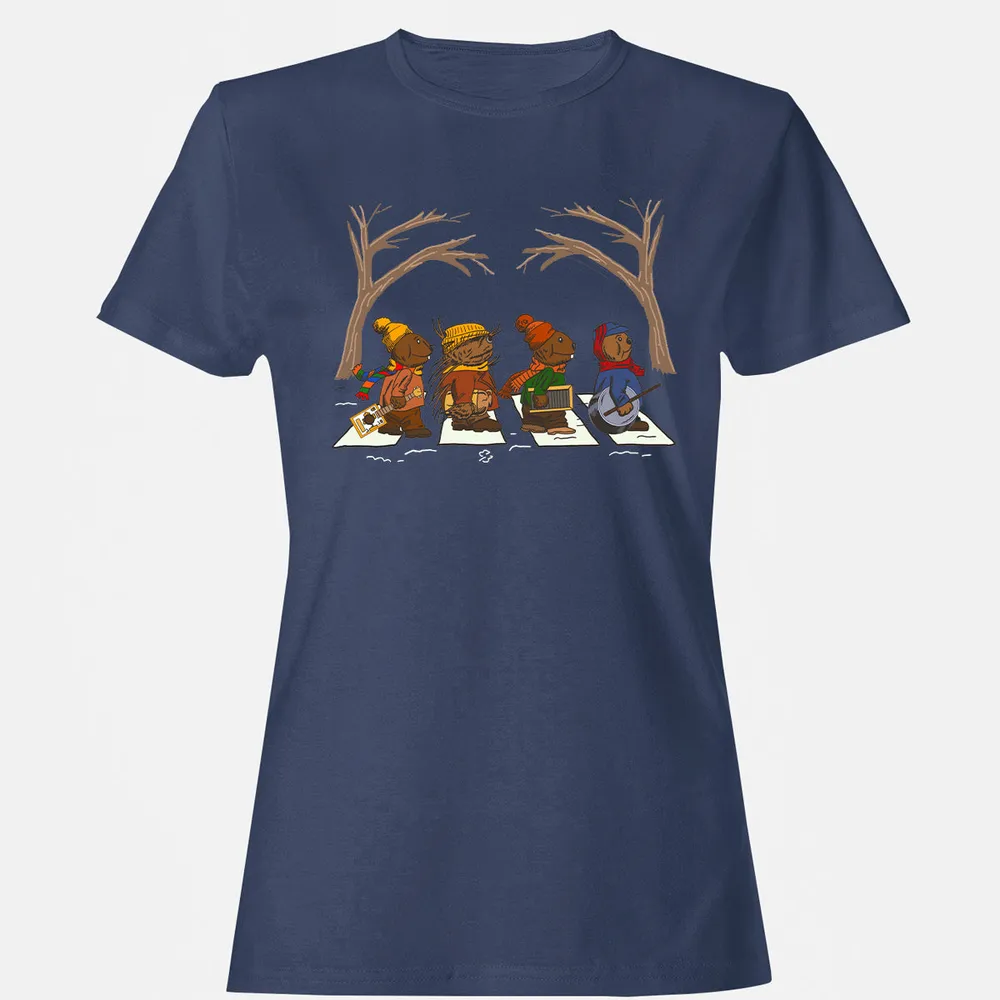Women's T-shirt - 4PAANAEH - Navy - 10