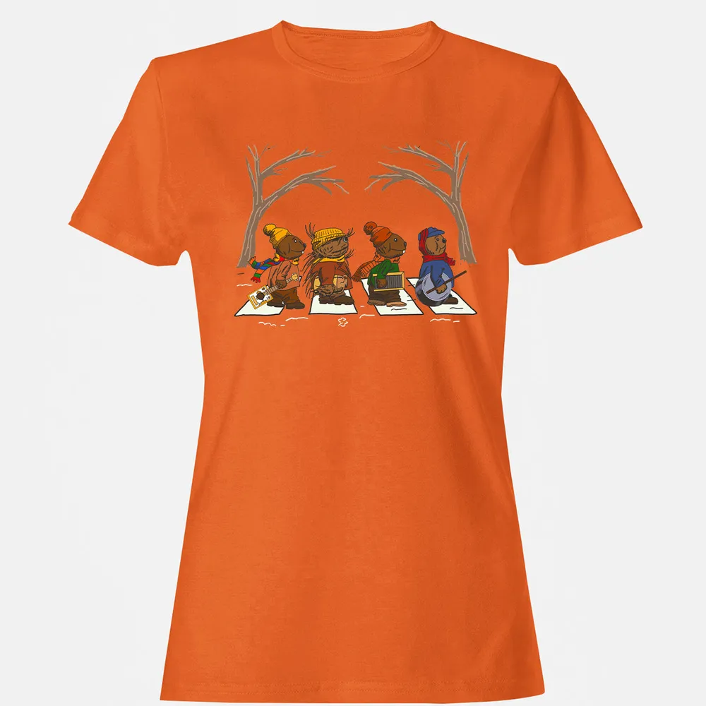 Women's T-shirt - 4PAANAEH - Orange - 11