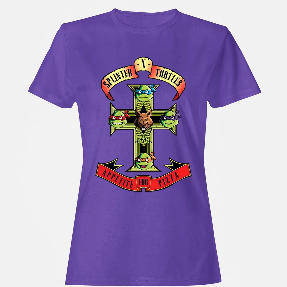 Women's T-shirt - S9M7MJ91 - Purple - 12