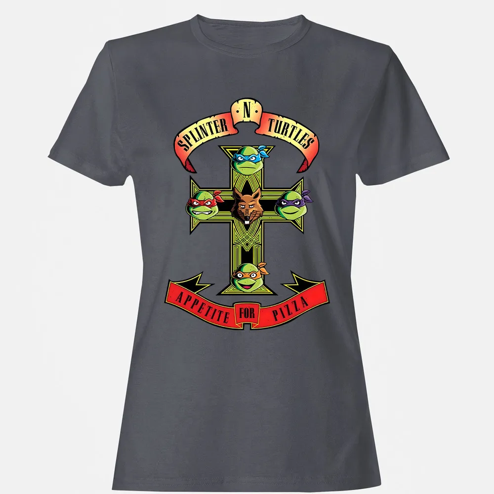 Women's T-shirt - S9M7MJ91 - Dark Heather - 5
