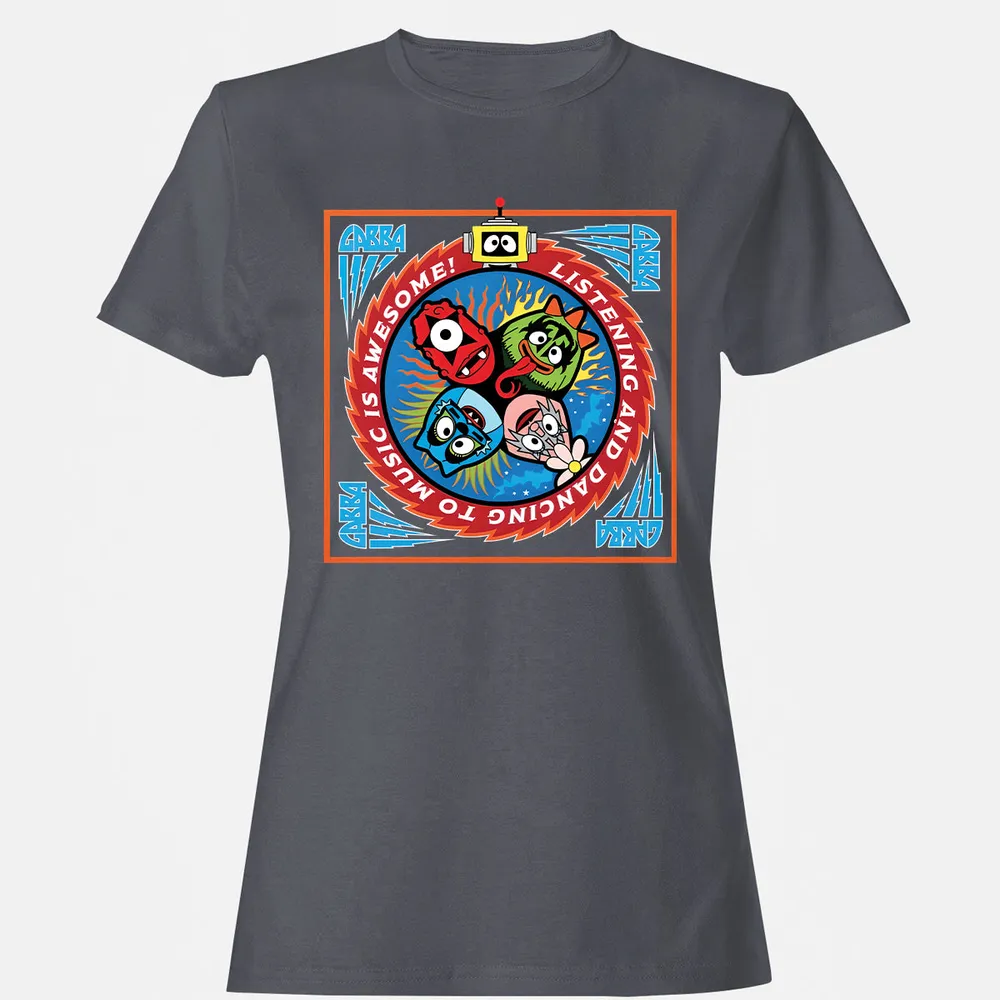 Listening and Dancing Yo Gabba Gabba! - Dark Heather - 5