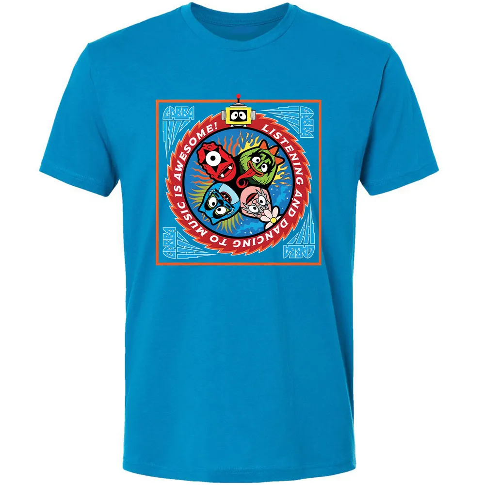 Listening and Dancing Yo Gabba Gabba! - Turquoise - 16