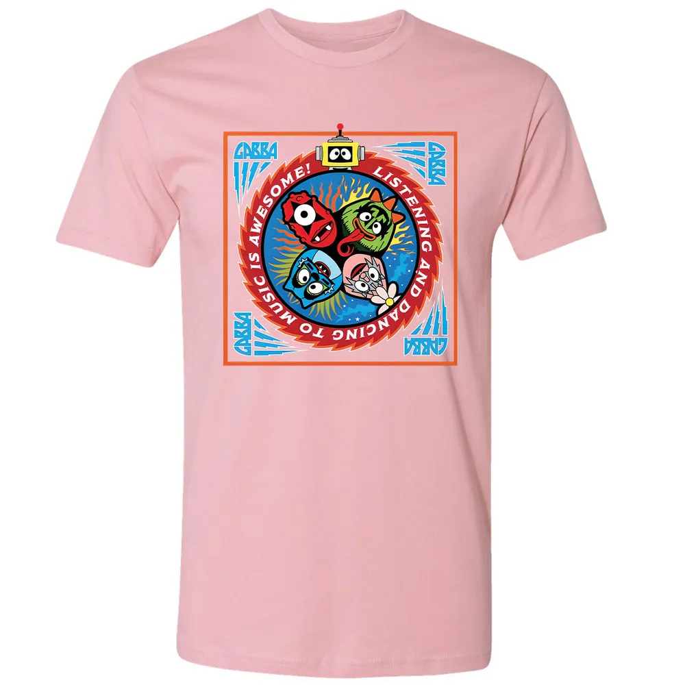 Listening and Dancing Yo Gabba Gabba! - Light Pink - 3