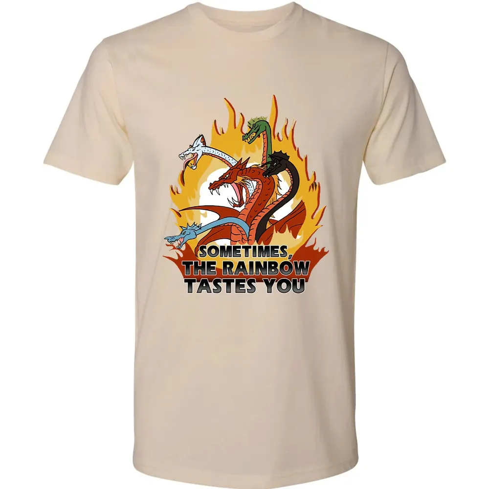 Sometimes The Rainbow Tastes You Premium Unisex T-shirt - 13