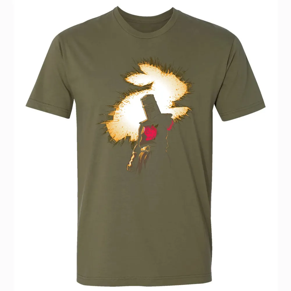 Black Knight Rises Premium Unisex T-shirt - 5