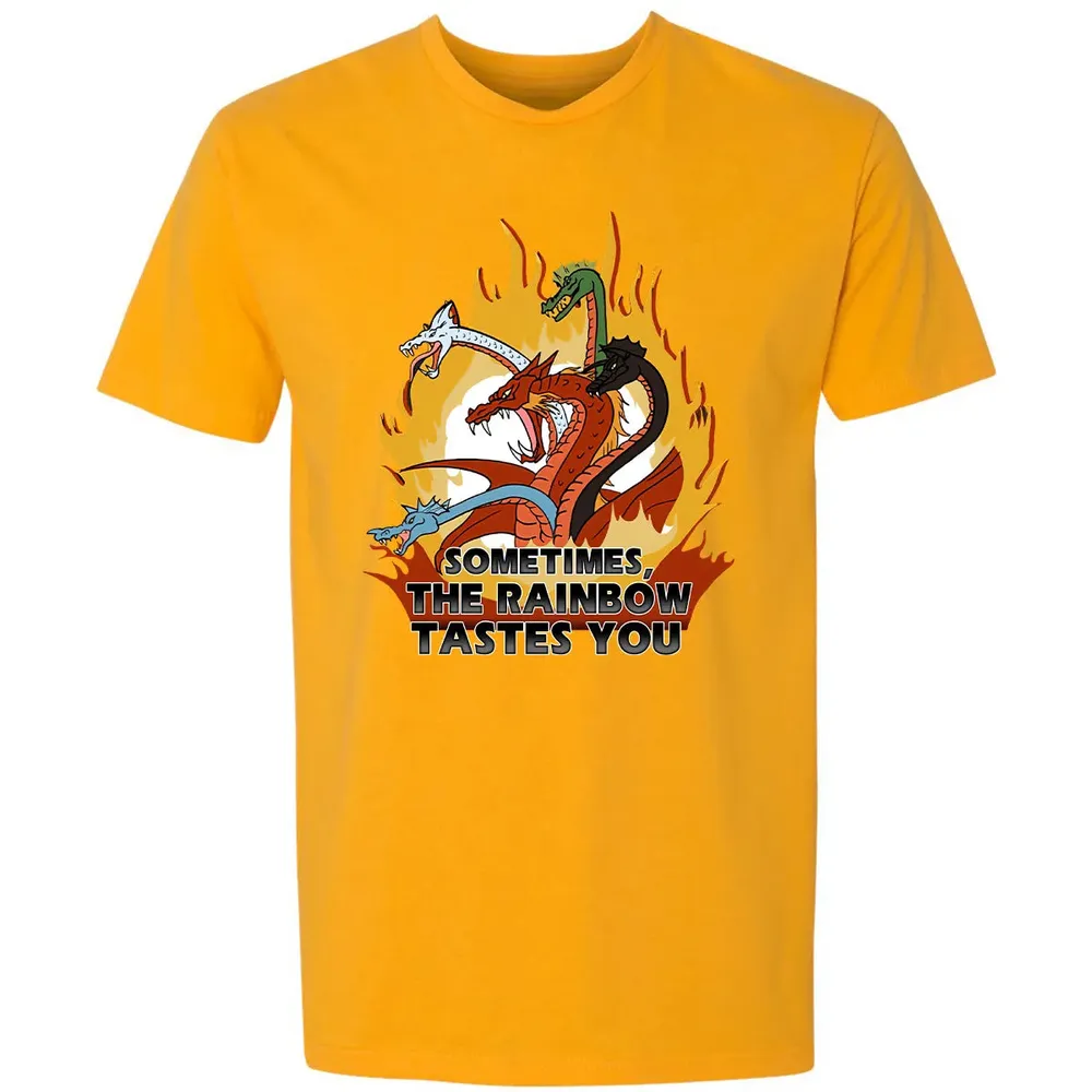 Sometimes The Rainbow Tastes You Premium Unisex T-shirt - 11