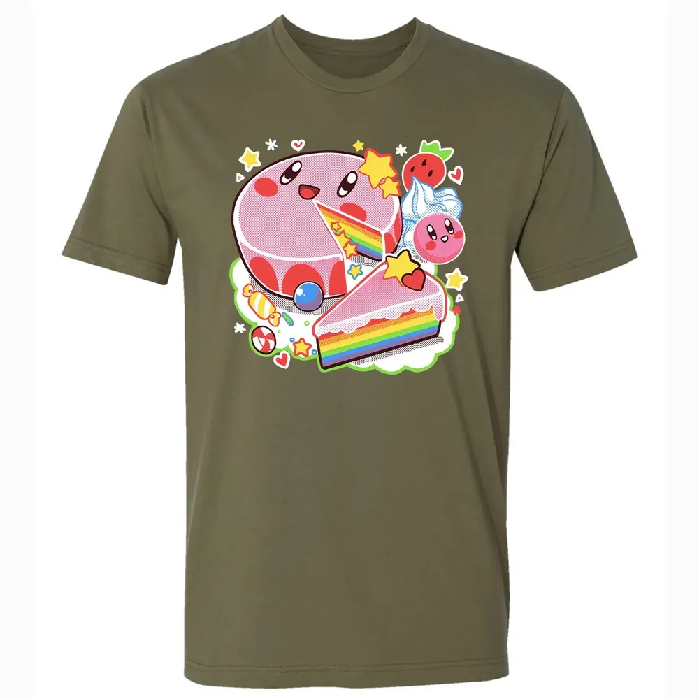 Kirby Cake Premium Unisex T-shirt - 5