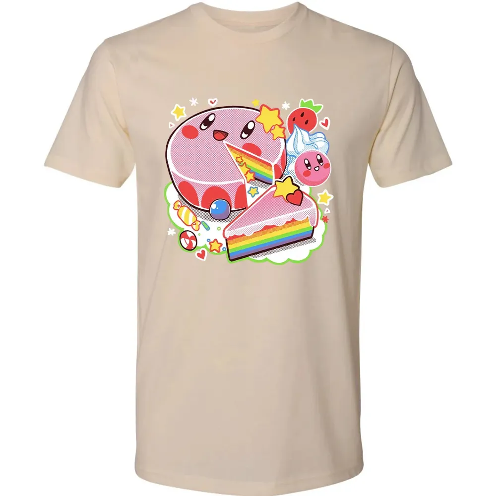 Kirby Cake Premium Unisex T-shirt - 13