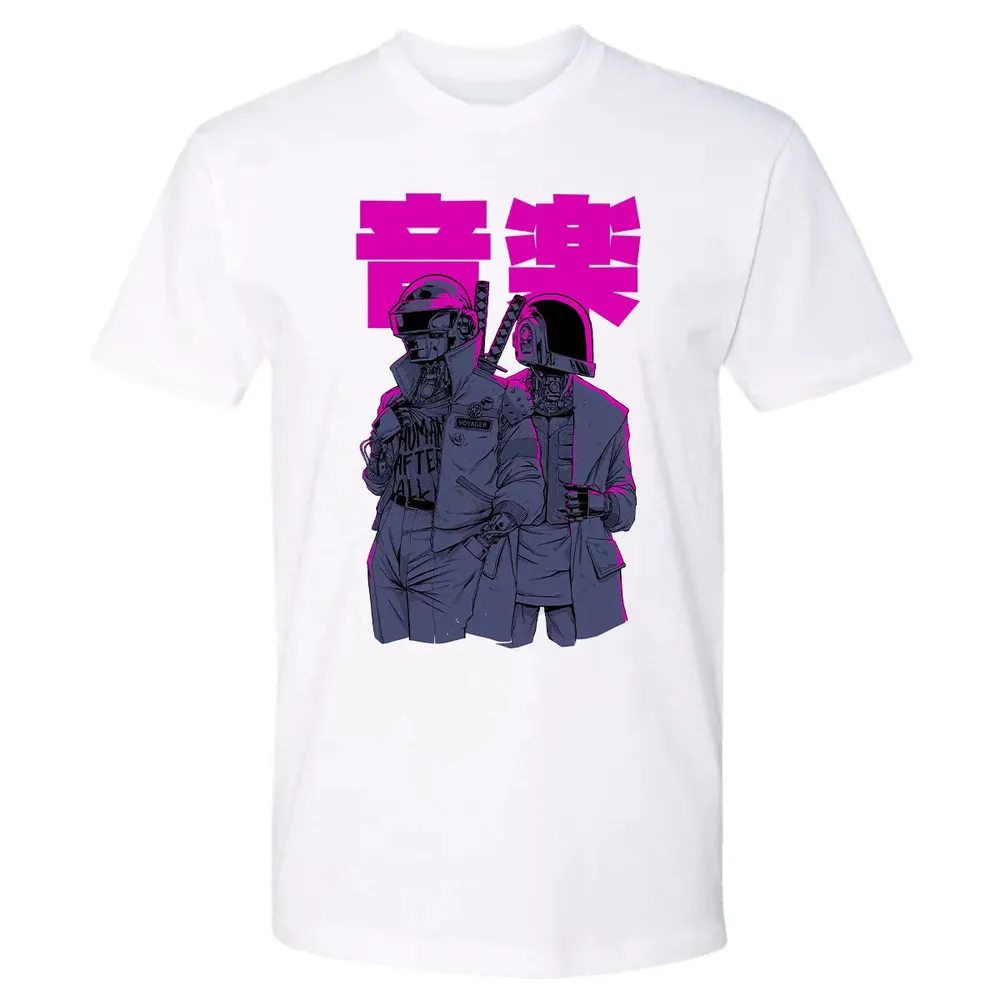 DAFT CYBERPUNK Premium Unisex T-shirt - 4