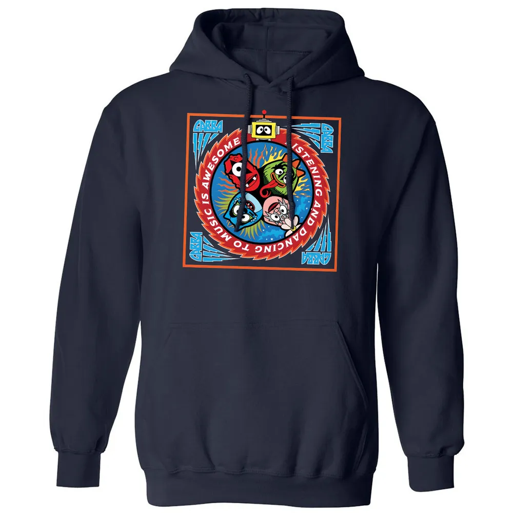 Listening and Dancing Yo Gabba Gabba! - Navy - 2