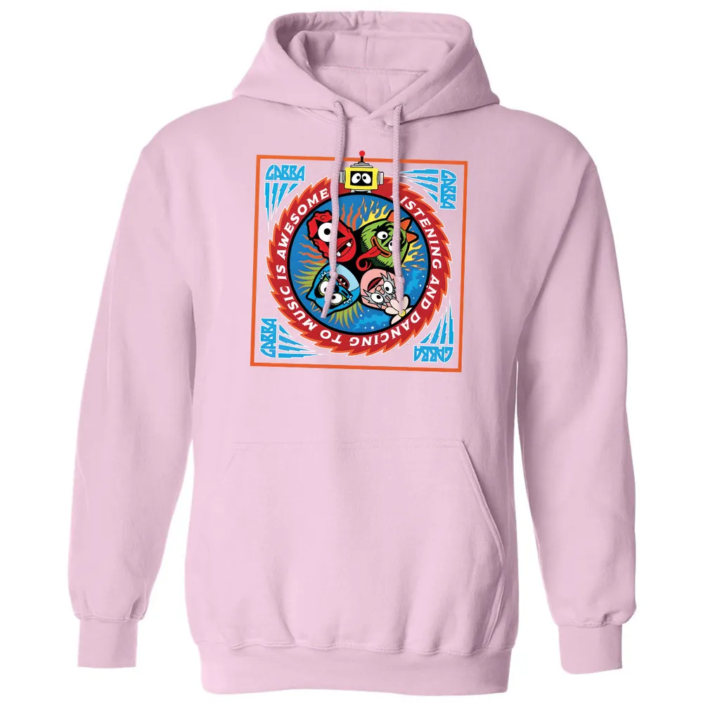 Listening and Dancing Yo Gabba Gabba! - Light Pink - 3