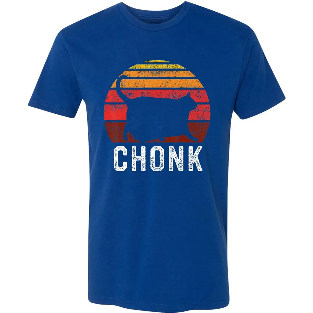 Funny Fat Cats Meme, Chonk Cat Premium Unisex T-shirt - 10