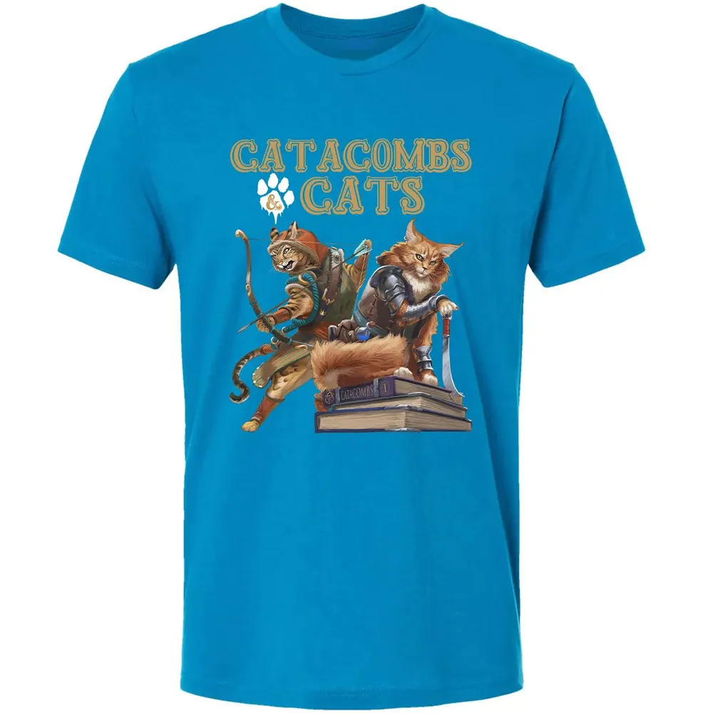 Catacombs And Cats Premium Unisex T-shirt - 15