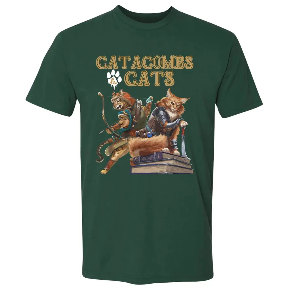 Catacombs And Cats Premium Unisex T-shirt - 12