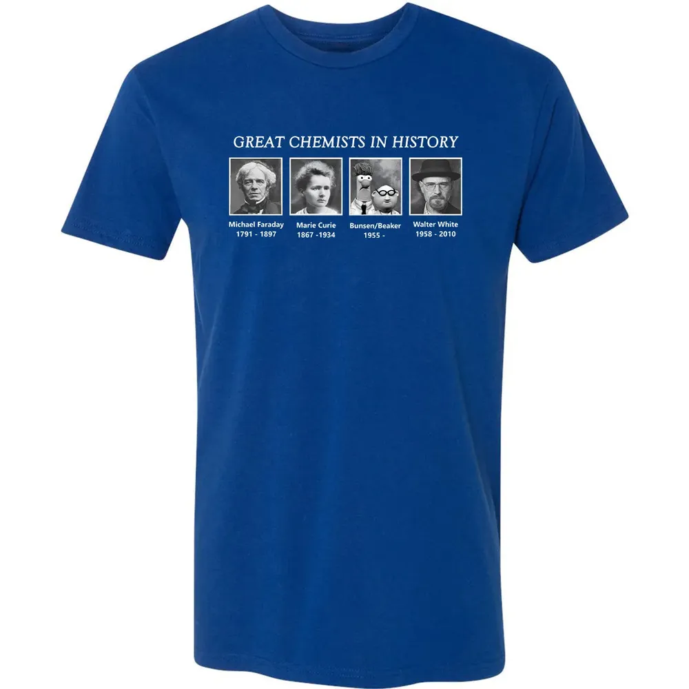 Great Chemists In History Premium Unisex T-shirt - 10