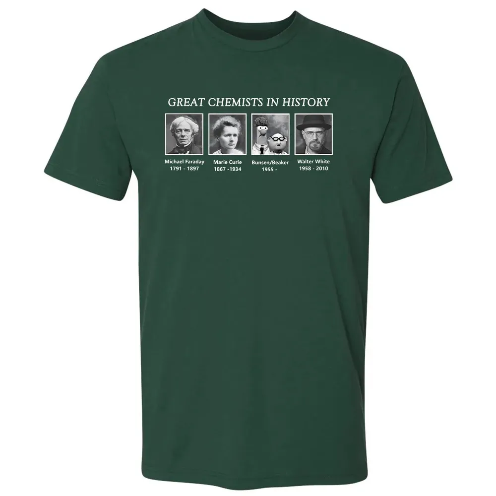 Great Chemists In History Premium Unisex T-shirt - 12