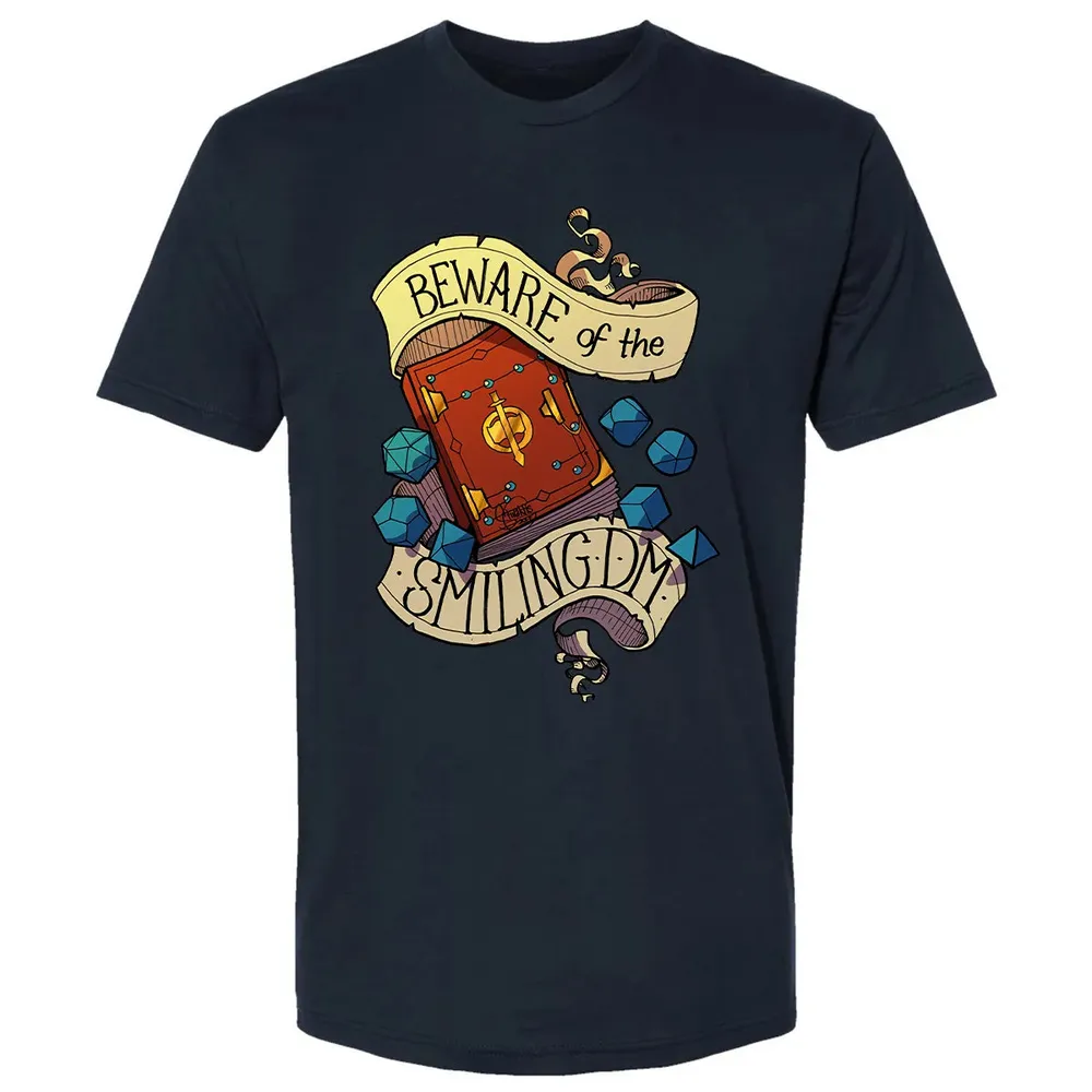 Beware of the Smiling Dungeon Master Premium Unisex T-shirt - 2