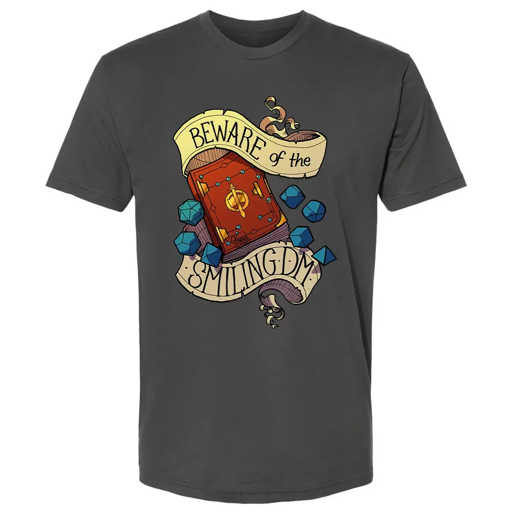 Beware of the Smiling Dungeon Master Premium Unisex T-shirt - 8