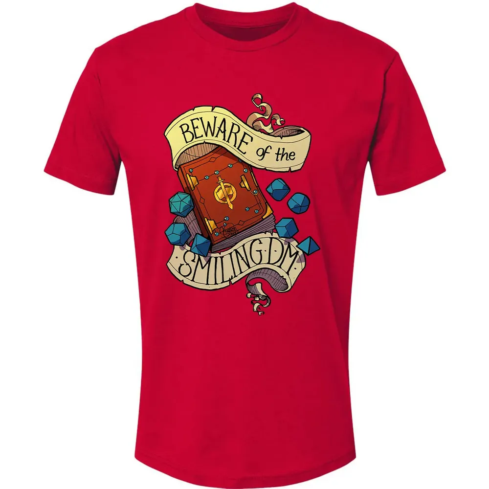 Beware of the Smiling Dungeon Master Premium Unisex T-shirt - 6