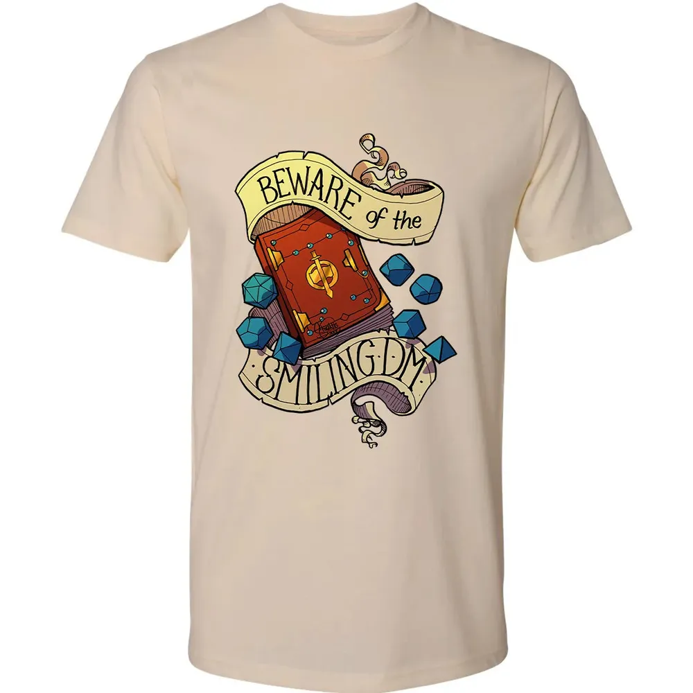 Beware of the Smiling Dungeon Master Premium Unisex T-shirt - 13