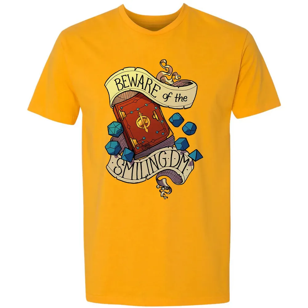 Beware of the Smiling Dungeon Master Premium Unisex T-shirt - 11