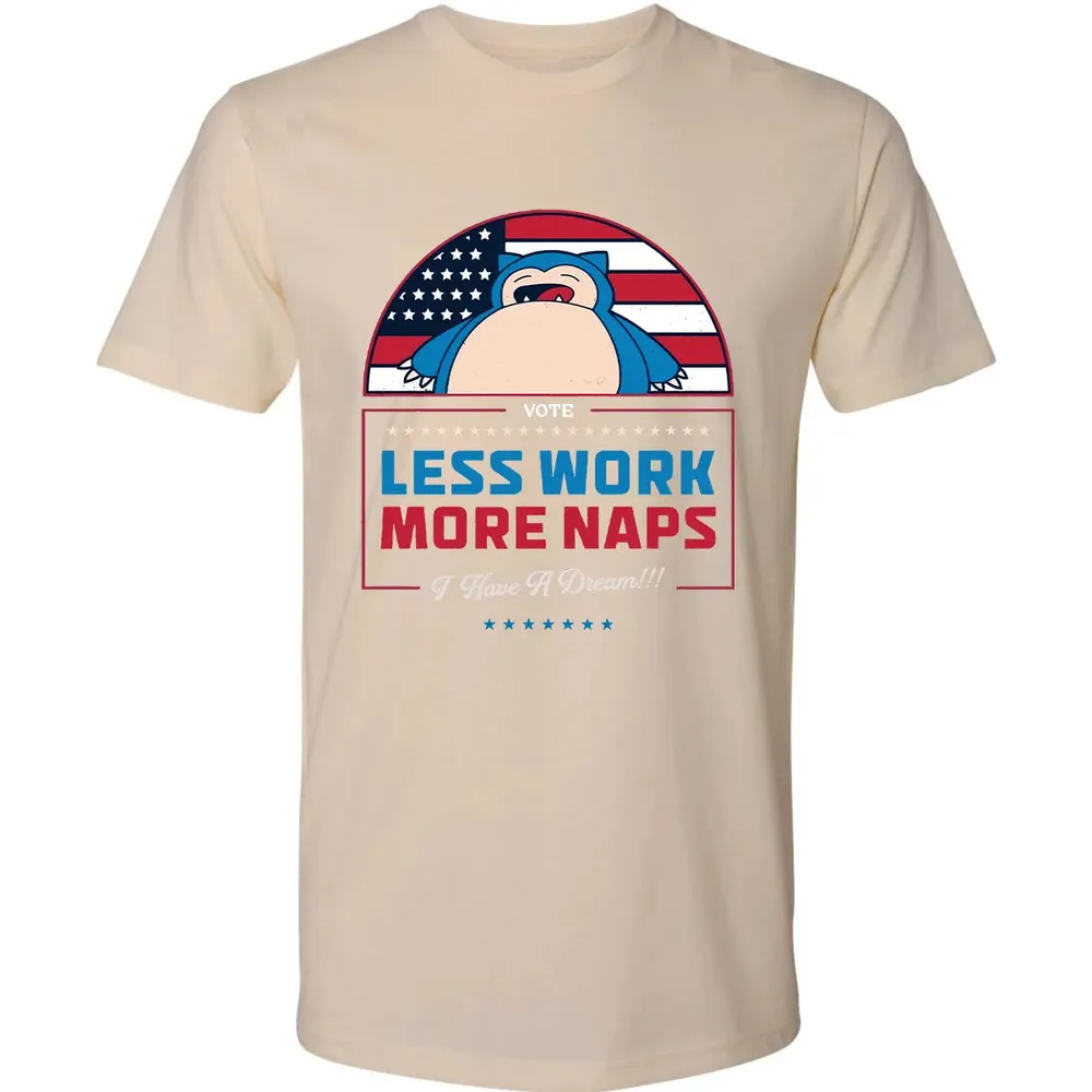 Less Work More Naps Premium Unisex T-shirt - 13
