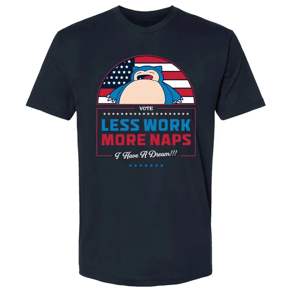 Less Work More Naps Premium Unisex T-shirt - 2