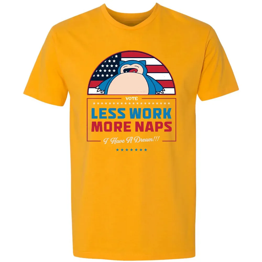 Less Work More Naps Premium Unisex T-shirt - 11