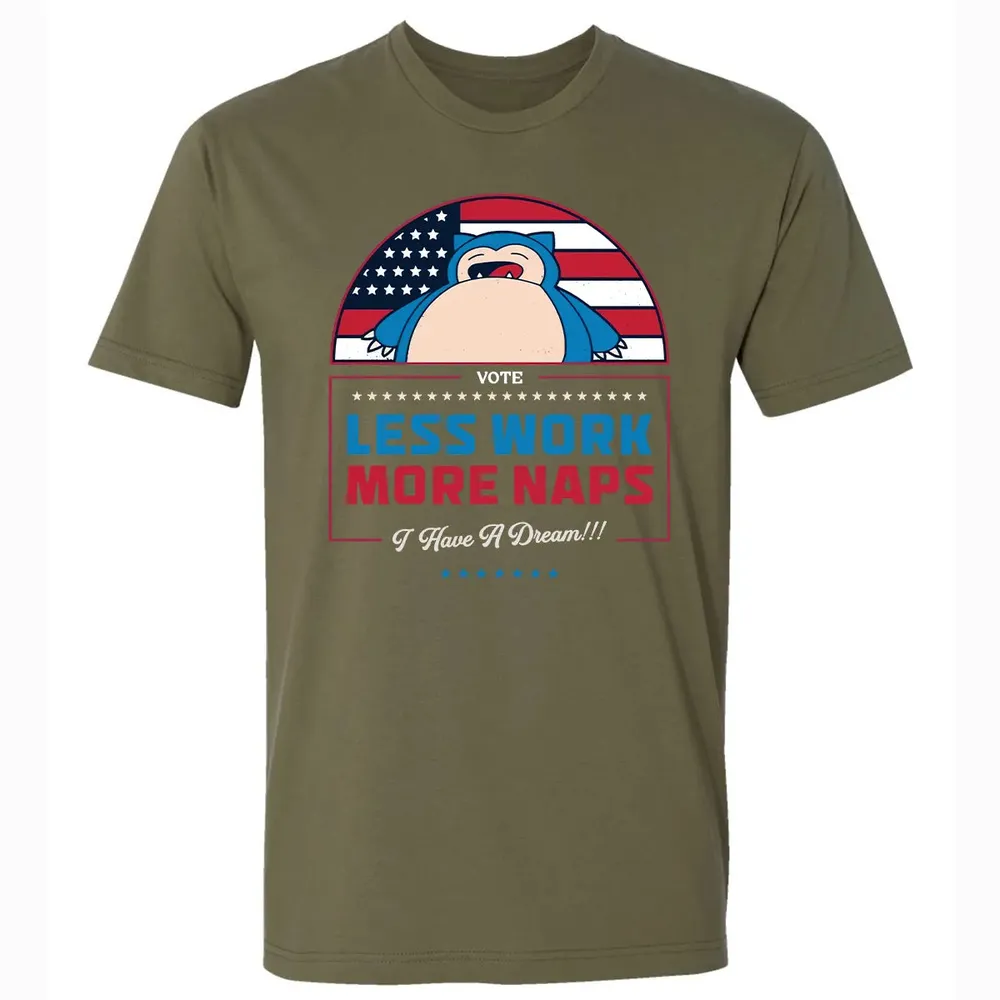 Less Work More Naps Premium Unisex T-shirt - 5