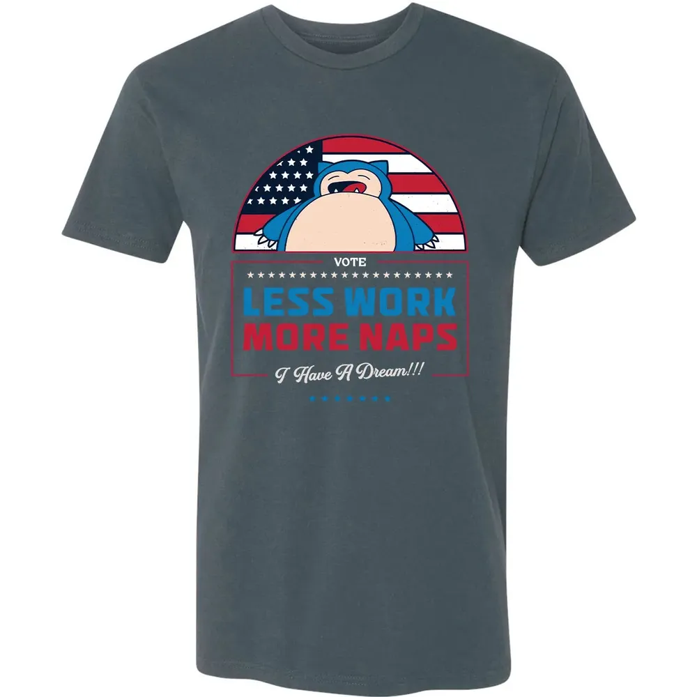 Less Work More Naps Premium Unisex T-shirt - 14