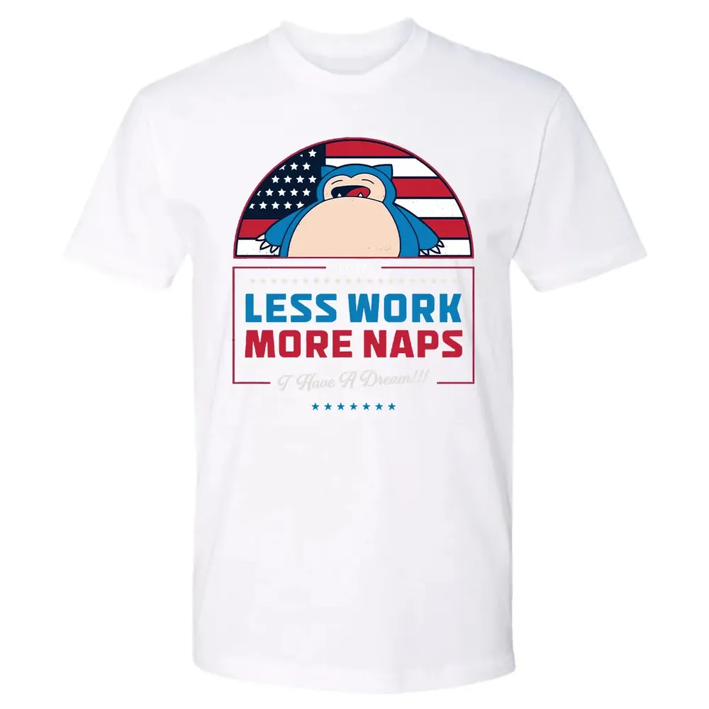 Less Work More Naps Premium Unisex T-shirt - 4