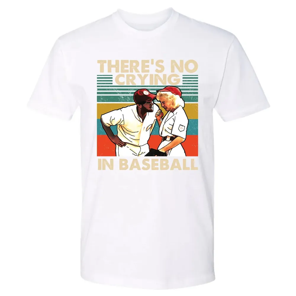 No Crying Premium Unisex T-shirt - 4