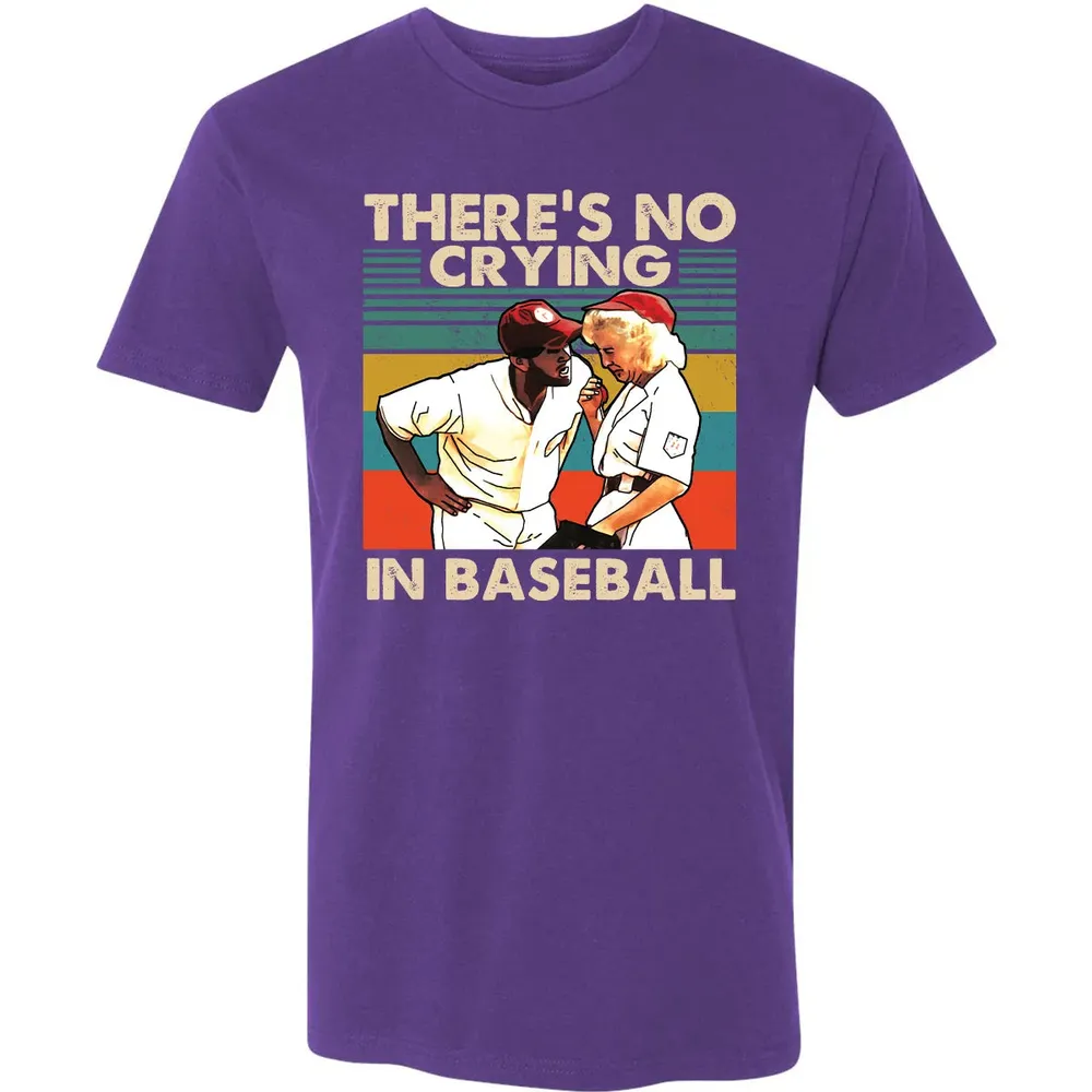 No Crying Premium Unisex T-shirt - 7