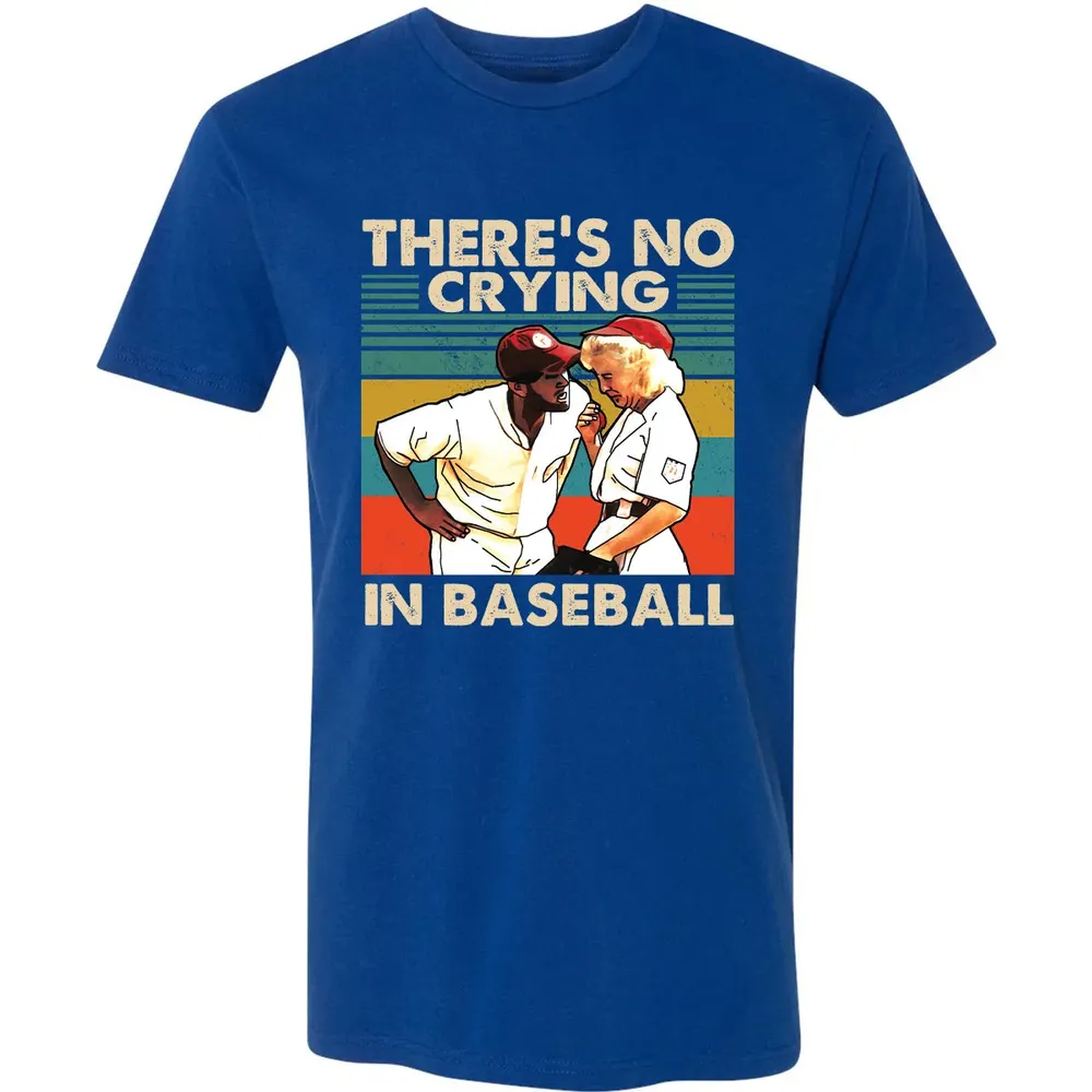 No Crying Premium Unisex T-shirt - 10