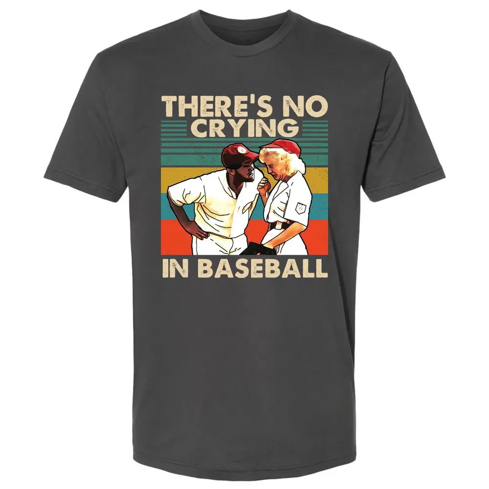 No Crying Premium Unisex T-shirt - 8