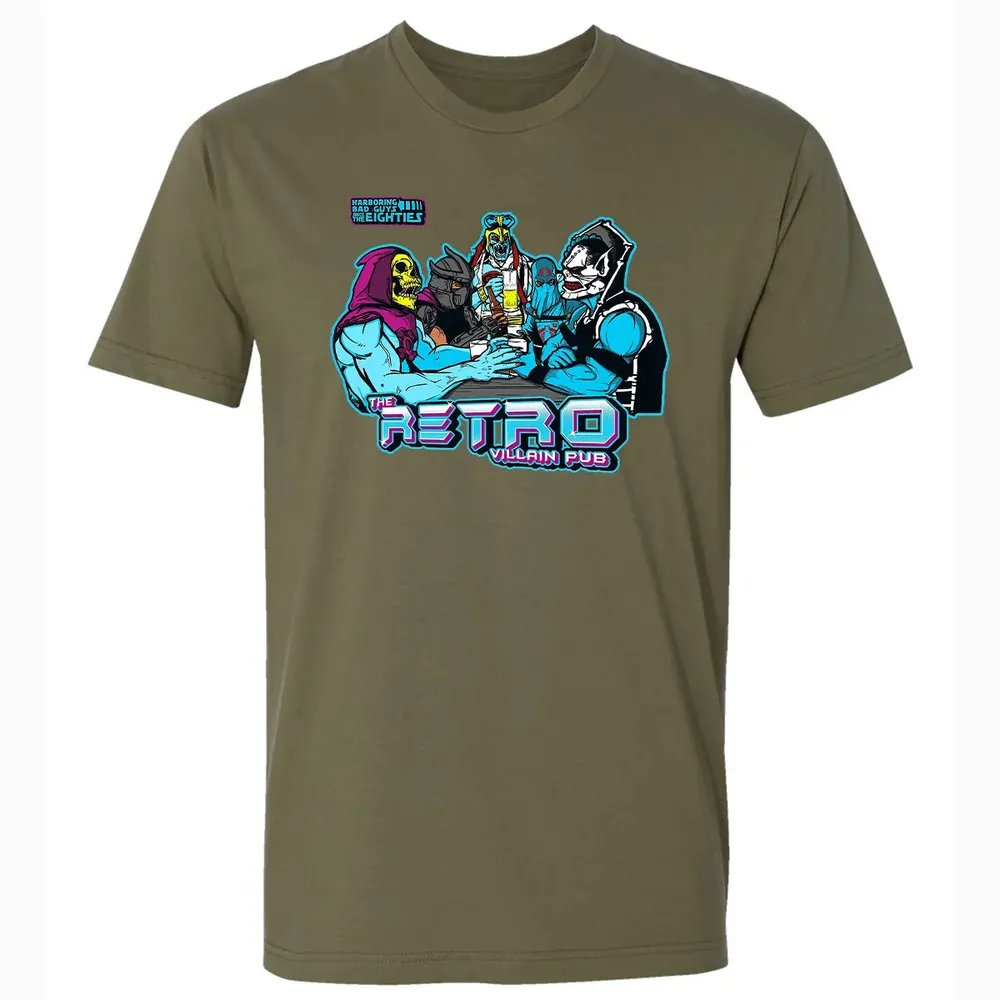 Retro Villian Pub Premium Unisex T-shirt - 5