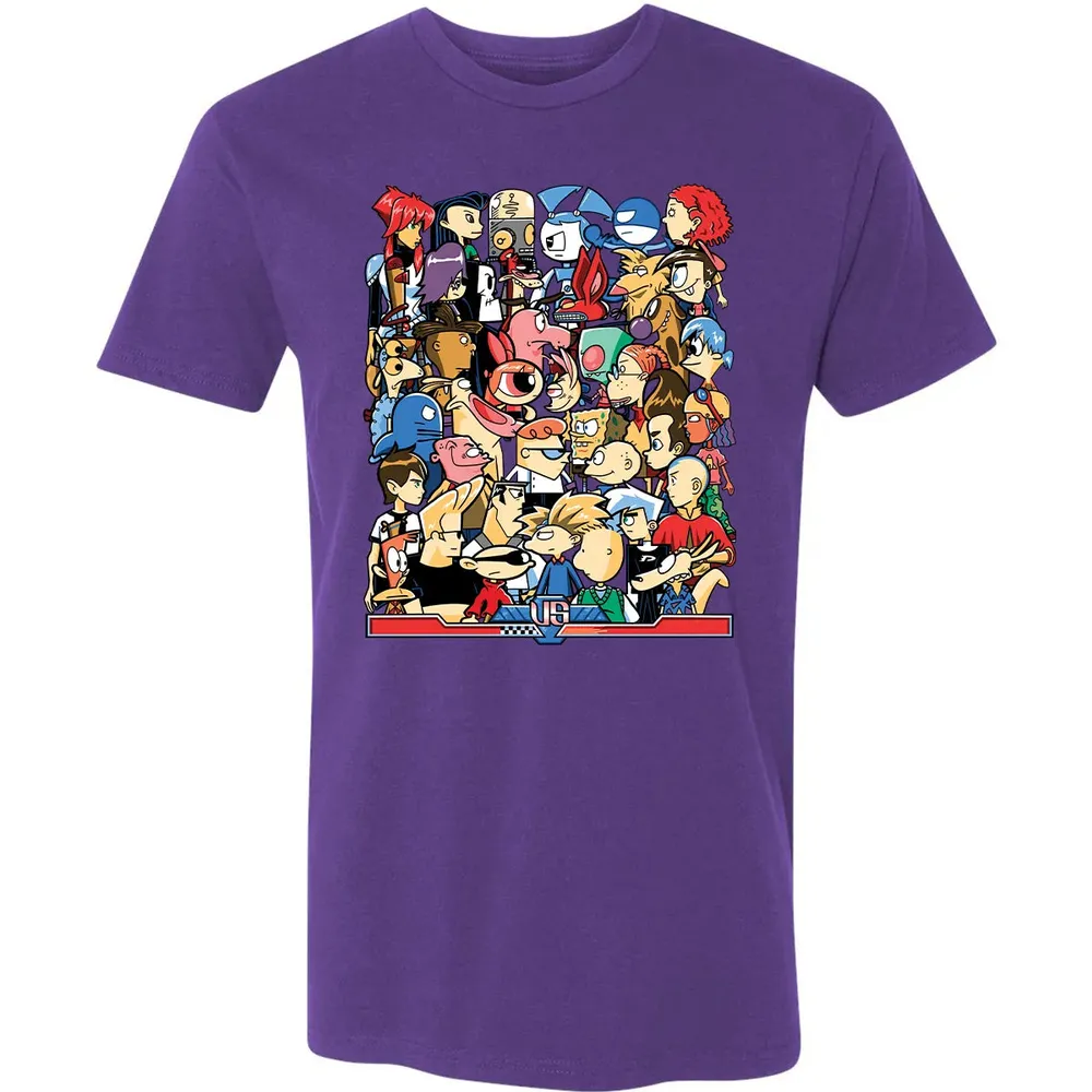 Nickelodeon vs CN Premium Unisex T-shirt - 7