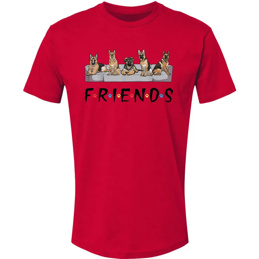 German Shepherd FRIEND Premium Unisex T-shirt - 6