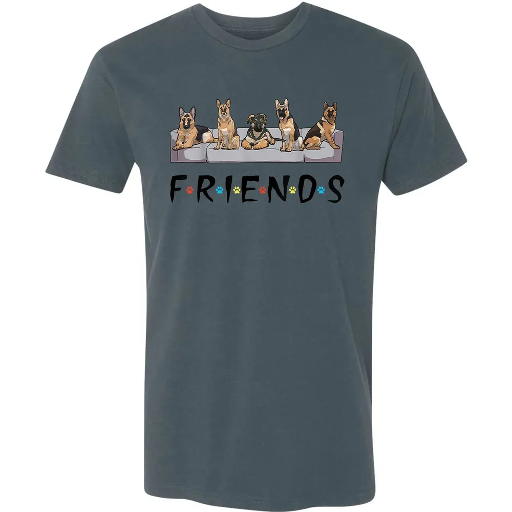 German Shepherd FRIEND Premium Unisex T-shirt - 14
