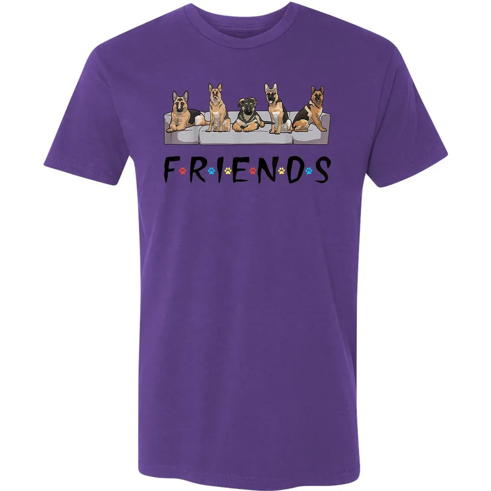 German Shepherd FRIEND Premium Unisex T-shirt - 7