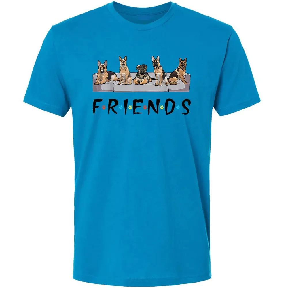 German Shepherd FRIEND Premium Unisex T-shirt - 15
