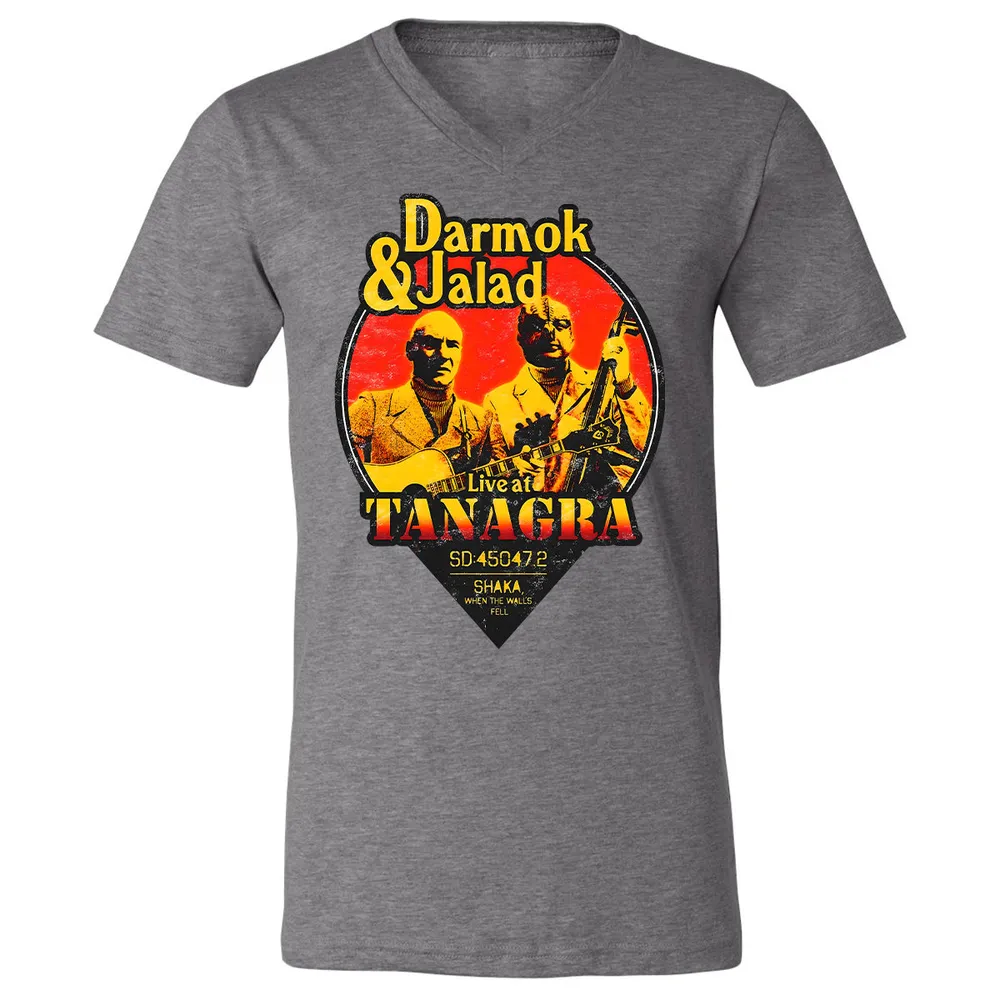 Unisex V-neck T-shirt - 4TV74EF4 - Deep Heather - 13