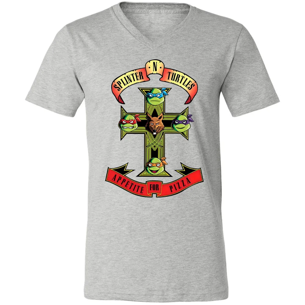 Unisex V-neck T-shirt - XPBY2S28 - Athletic Heather - 7