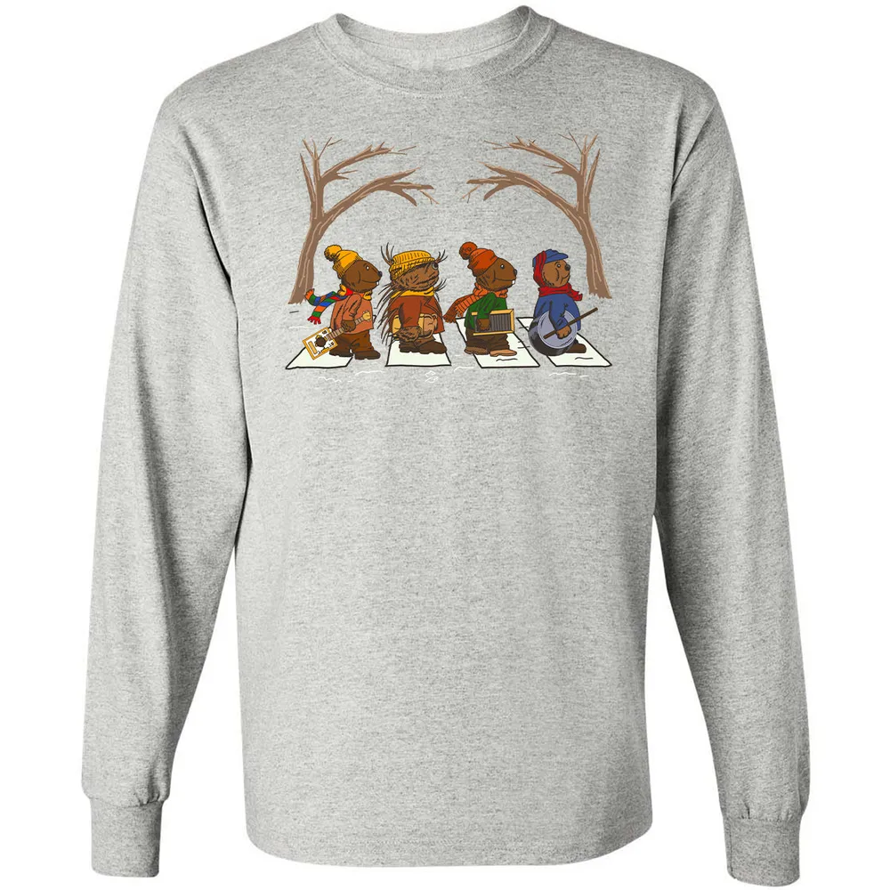 Long Sleeve T-Shirt - 9JSES1YR - Ash - 7