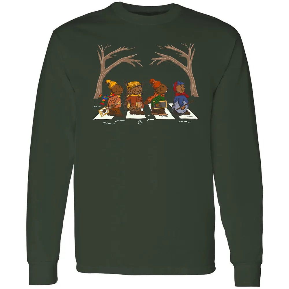 Long Sleeve T-Shirt - 9JSES1YR - Forest Green - 4
